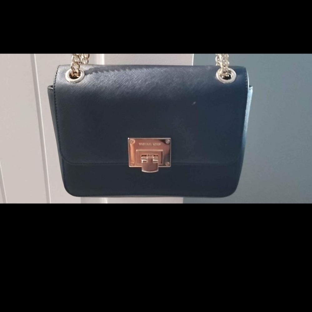 Black and Gold MK purse